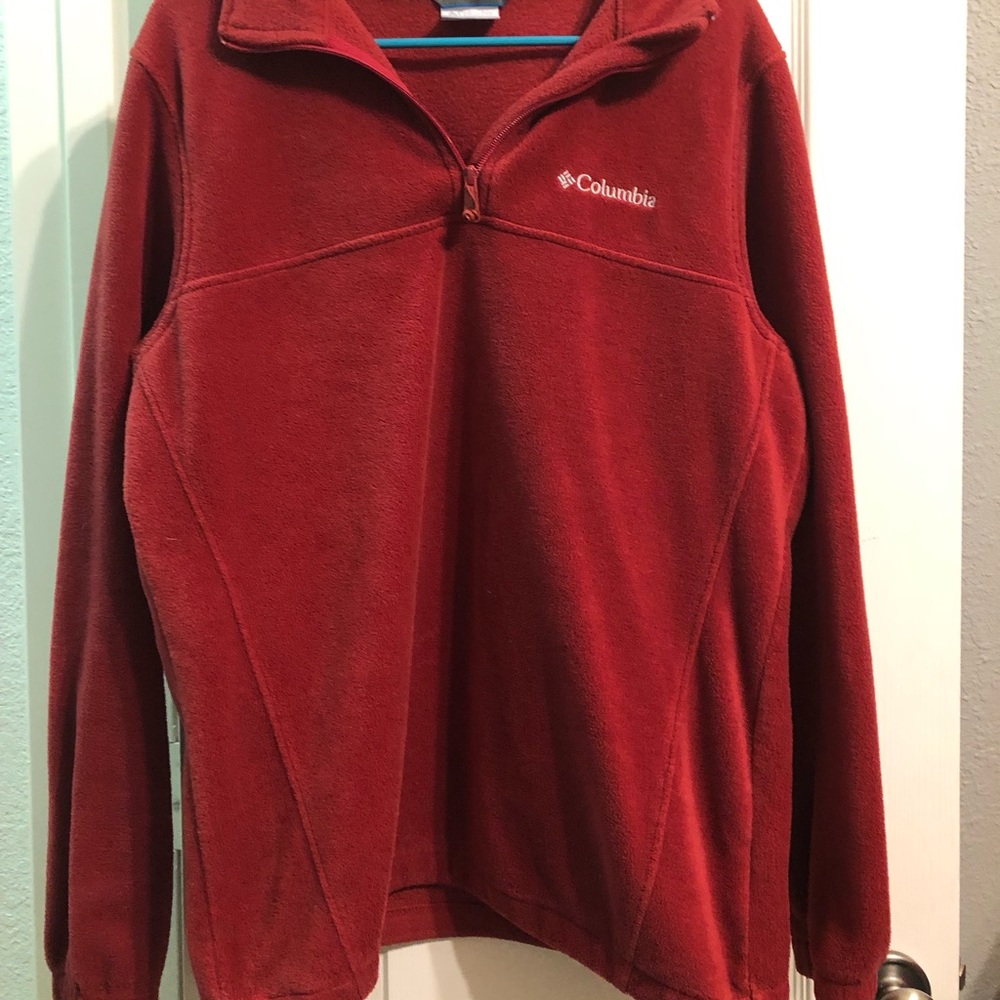 Medium Red Columbia Pullover